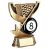 Gold Resin Pool Cup Trophy - 5.75in (CLEARANCE)