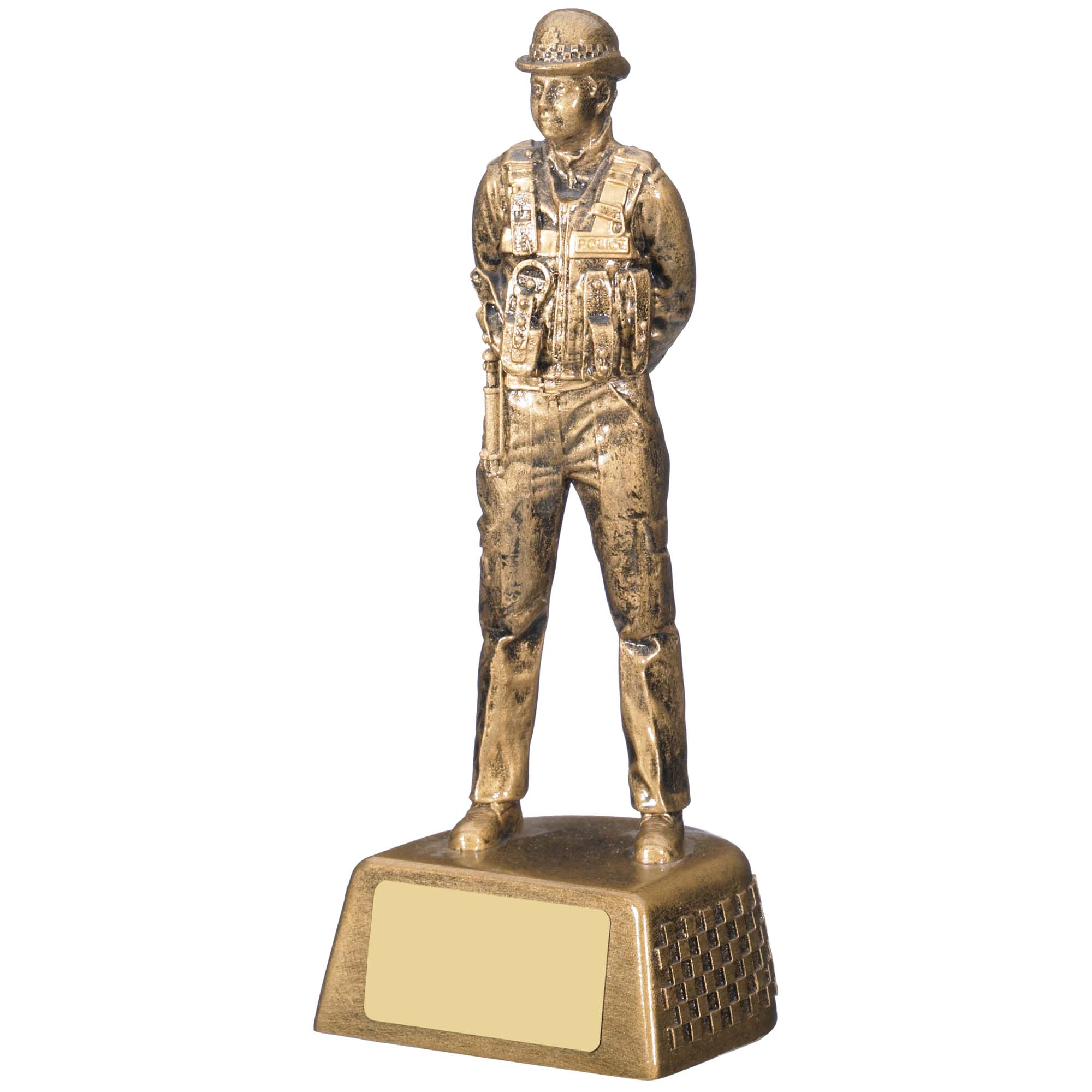 Female Police Officer Figurine Trophy 18.5cm (CLEARANCE)