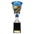 Cobra Trophy Cup Football Boot & Ball (Silver/Blue)