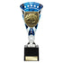 Cobra Trophy Cup Football Goalkeeper (Silver/Blue)