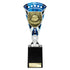 Cobra Football Trophy Cup Most Improved Player (Silver/Blue)