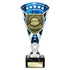 Cobra Football Trophy Cup Parents Player (Silver/Blue)