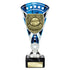 Cobra Football Trophy Cup Player of the Year (Silver/Blue)