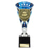 Cobra Football Trophy Cup Player of the Match (Silver/Blue)