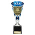 Cobra Football Trophy Cup Top Scorer (Silver/Blue)