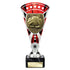 Cobra Trophy Cup Football Goalkeeper (Silver/Red)