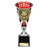 Cobra Football Trophy Cup Thank You Coach (Silver/Red)