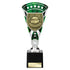 Cobra Football Trophy Cup Player of the Match (Silver/Green)