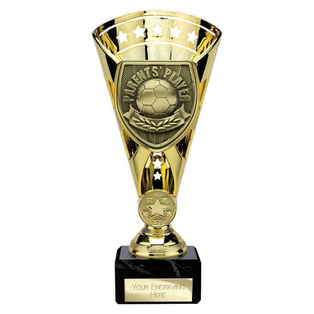 Cobra Football Trophy Cup Parents Player (Gold)