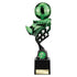 Innov8 Football Plastic Trophy - Green & Black