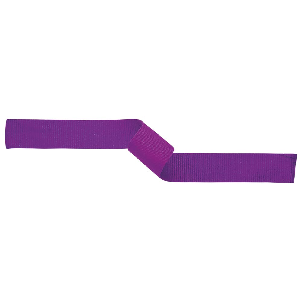 Purple Medal Ribbon with Clip