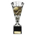 Cobra Trophy Cup Football Boot & Ball (Silver)