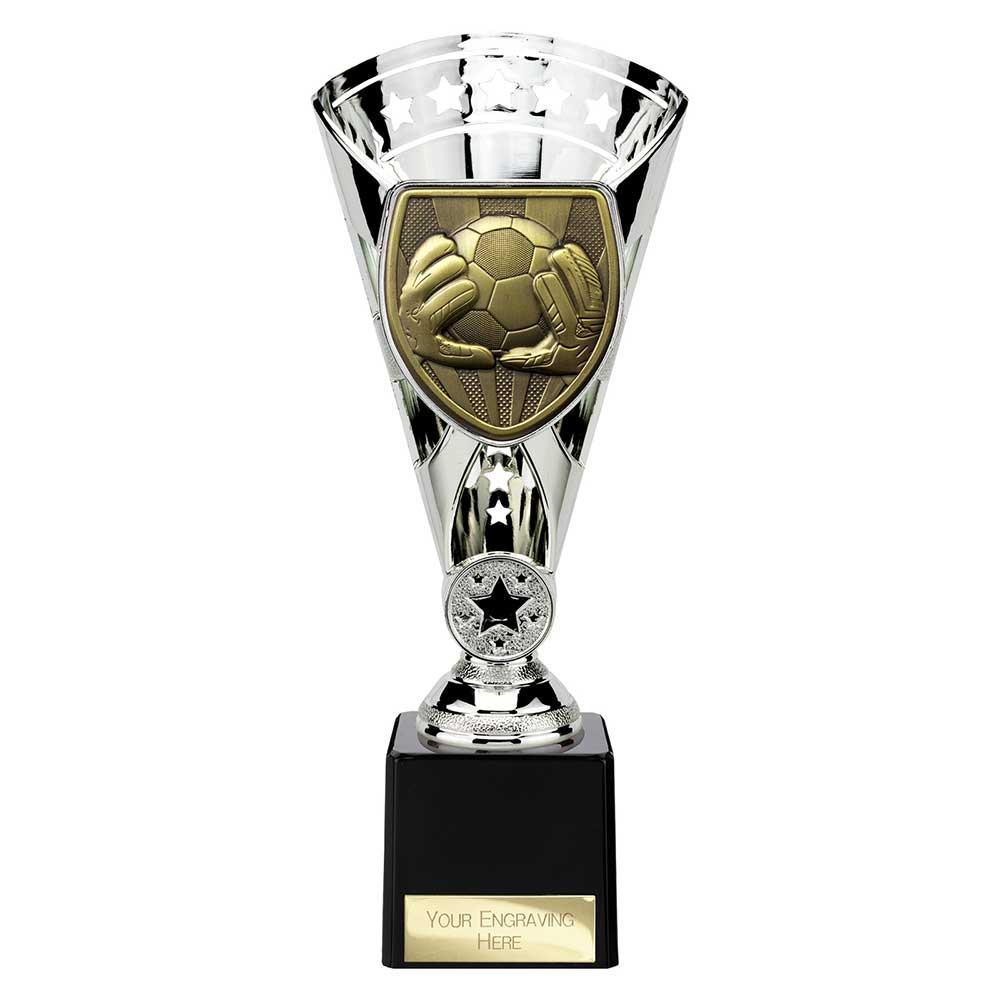 Cobra Trophy Cup Football Goalkeeper (Silver)