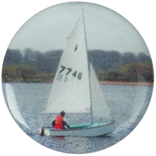 Sailing Dinghy Printed Medal Centre