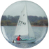 Sailing Dinghy Printed Medal Centre