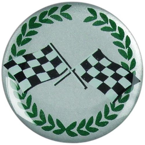 Chequered Flags Motorsport Silver Medal 1 Centre