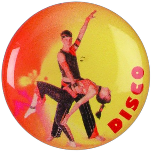 Disco Dance Printed Medal 2 Centre
