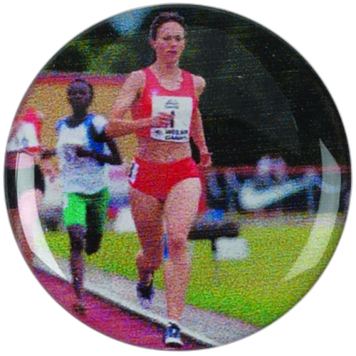 Athletics Running Printed Medal Centre