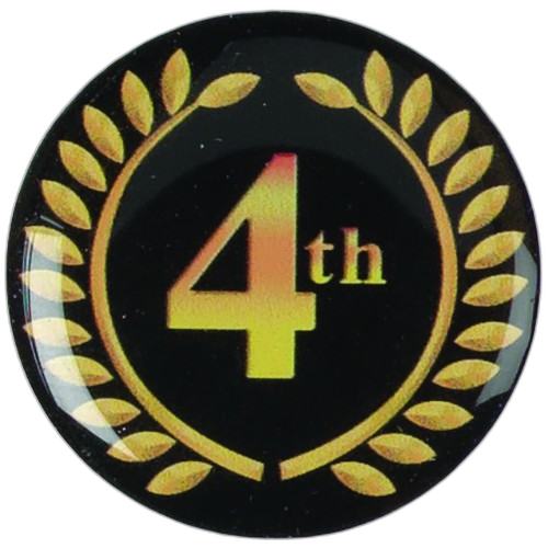 4Th Place Graphic Medal Centre