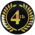 4Th Place Graphic Medal Centre