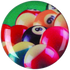 8 Ball Pool Printed Medal 1 Centre