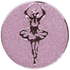 Ballerina Dance Graphic Medal Centre