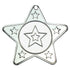 Star Shape Gold, Silver & Bronze Medals with Ribbon