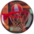 Basketball Printed Medal Centre