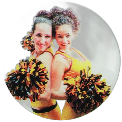 Cheerleading Printed Medal Centre