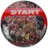 Start Line Running Printed Medal Centre