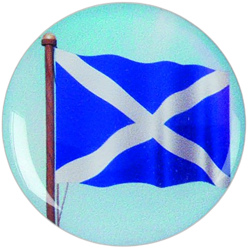 Scotland Flag Graphic Medal Centre