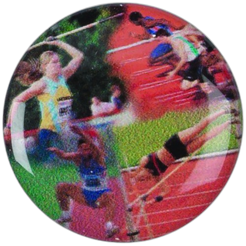 Track And Field Graphic Medal Centre