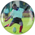 Rugby Kicking Printed Medal Centre