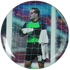 Football Goalkeeper Printed Medal Centre