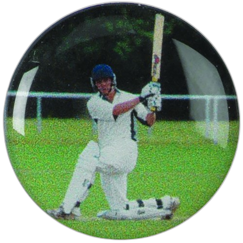 Cricket Printed Medal Centre