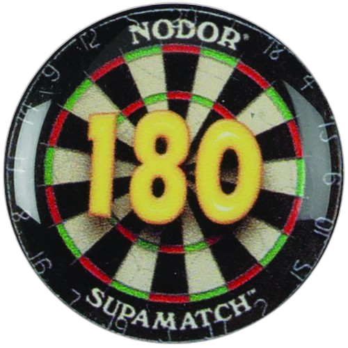 Darts 180 Printed Medal Centre