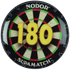 Darts 180 Printed Medal Centre