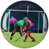 Field Hockey Printed Medal 1 Centre