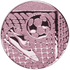 Football Goal Bronze Medal Centre