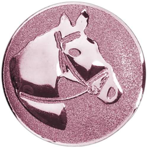 Horse Head Equestrian Rose Bronze Medal Centre