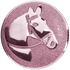Horse Head Equestrian Rose Bronze Medal Centre