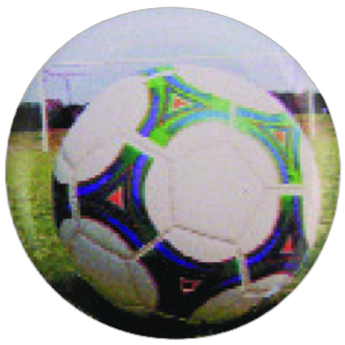 Football Ball Graphic Medal Centre