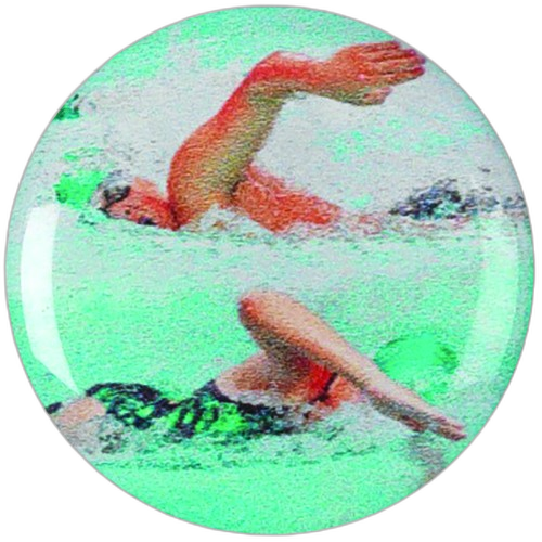 Freestyle Swimming Graphic Medal Centre