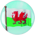 Welsh Dragon Flag Graphic Medal Centre