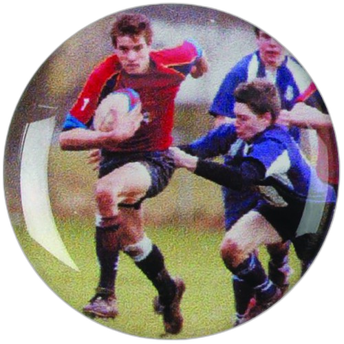 Rugby Printed Medal 2 Centre