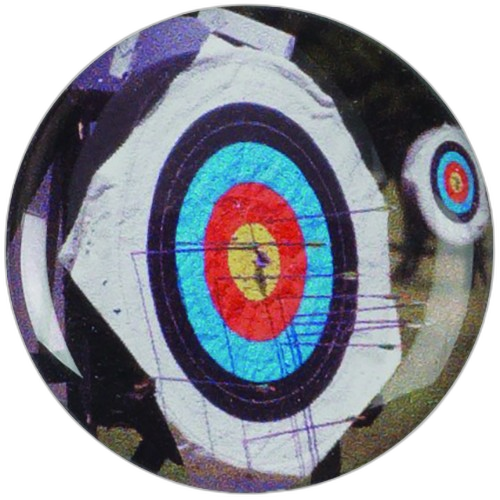 Archery Target Printed Medal Centre