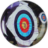Archery Target Printed Medal Centre