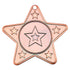 Star Shape Gold, Silver & Bronze Medals with Ribbon