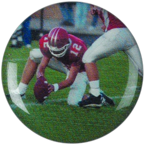 American Football Printed Medal Centre