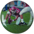 American Football Printed Medal Centre